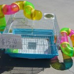 12" X 12" cage with tubes